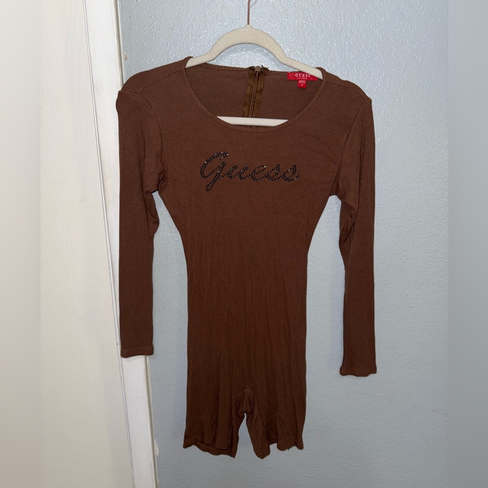 Guess Chocolate Brown Knit one piece
